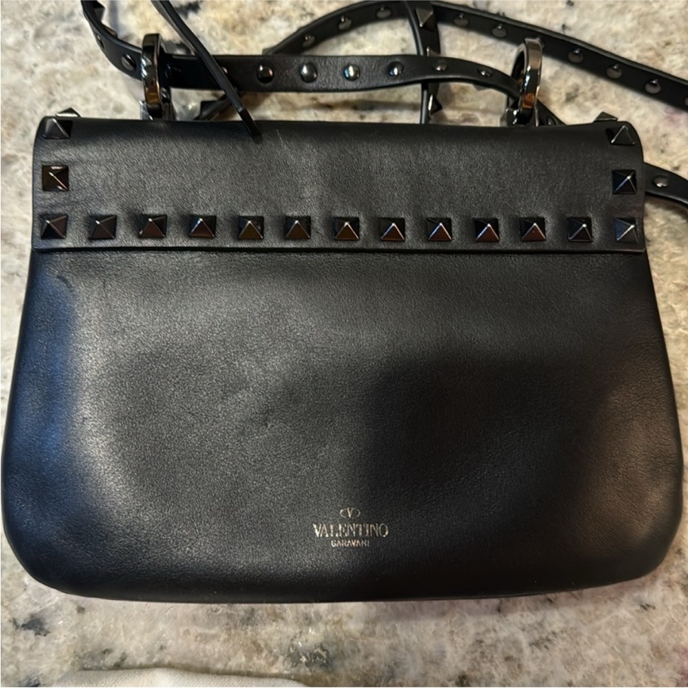 Valentino Garavani X Undercover Rockstud Flip Lock Crossbody Bag - Picture 3 of 15